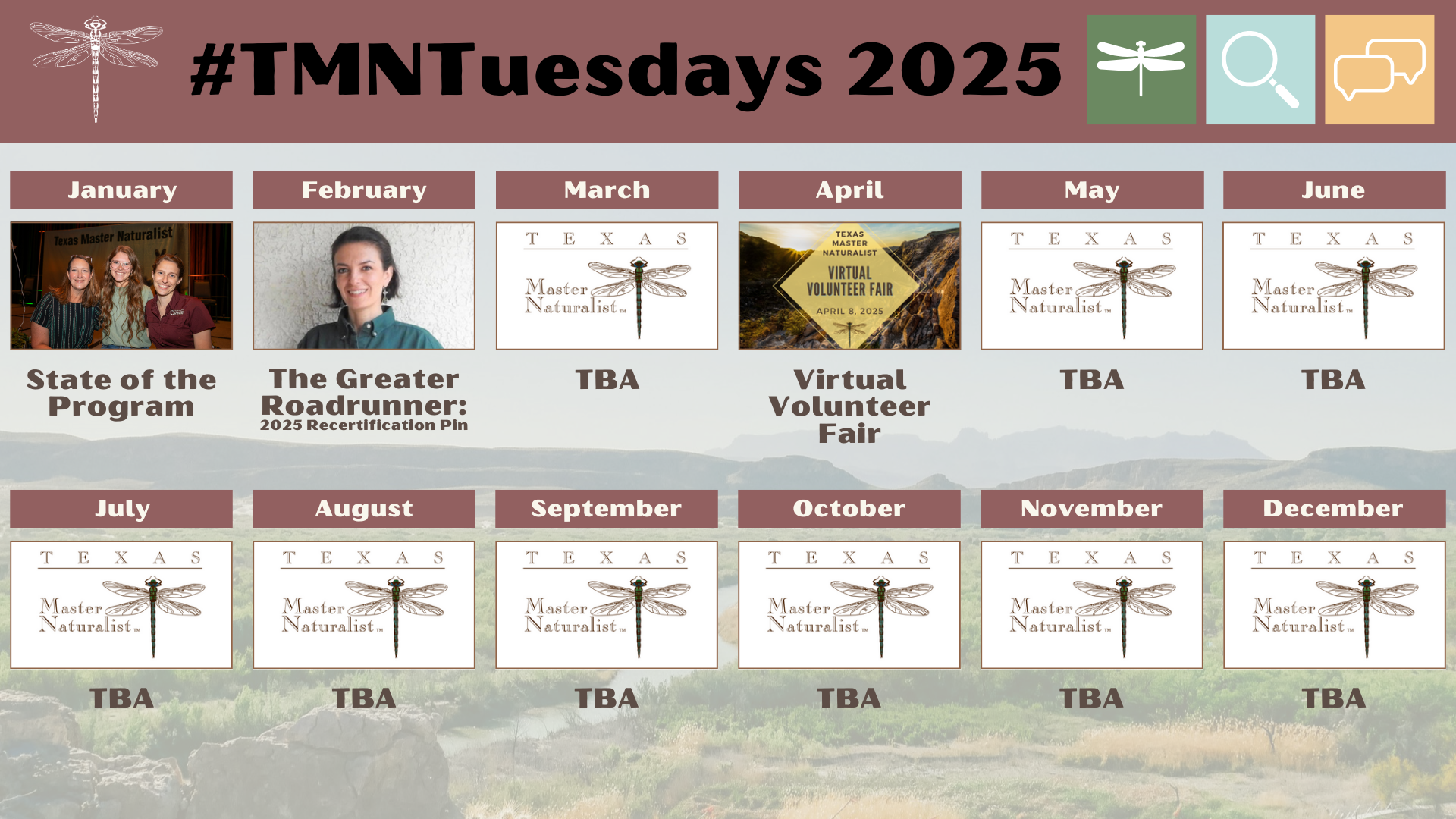 2025 TMNTuesdays Calendar